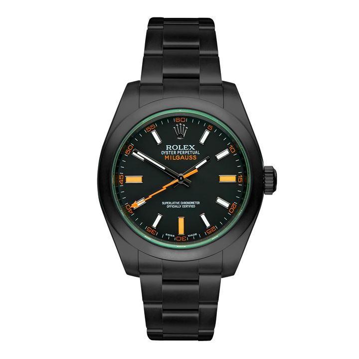 Selfika™ Men's Automatic Carbon Watch Black 1.6 in