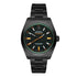 Selfika™ Men's Automatic Carbon Watch Black 1.6 in