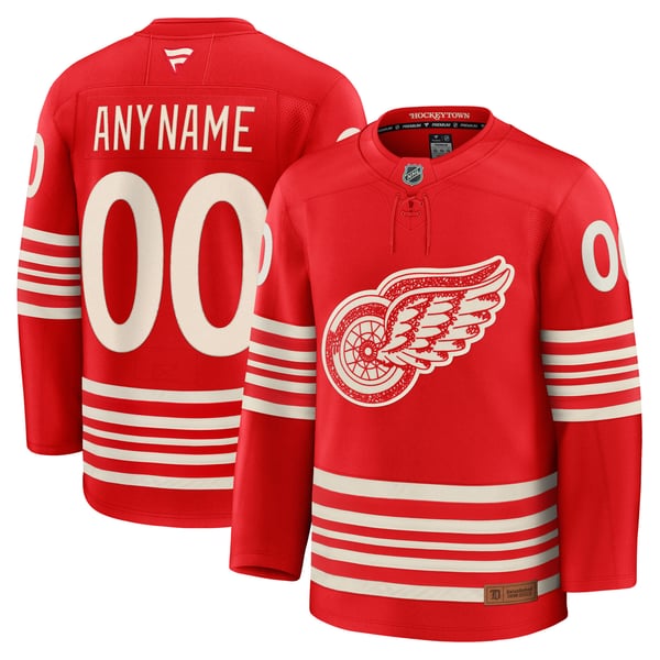 Selfika Detroit Red Wings Fanatics Centennial Jersey