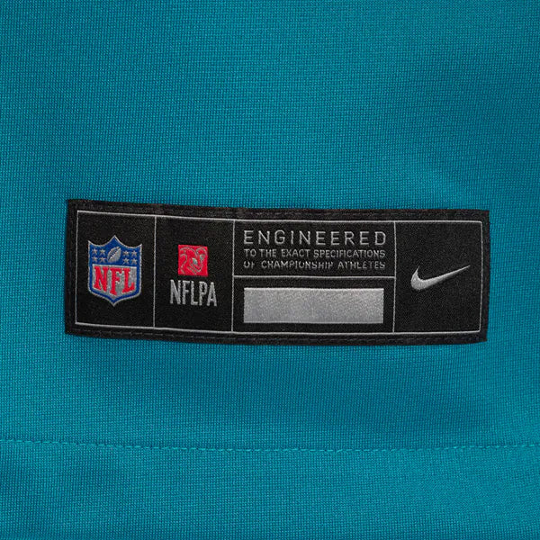 Bhayshul Tuten Jacksonville Jaguars Nike Alternate 2 Game Jersey - Teal