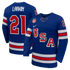 Selfika Dylan Larkin Nike US Hockey 2026 Home Jersey Royal