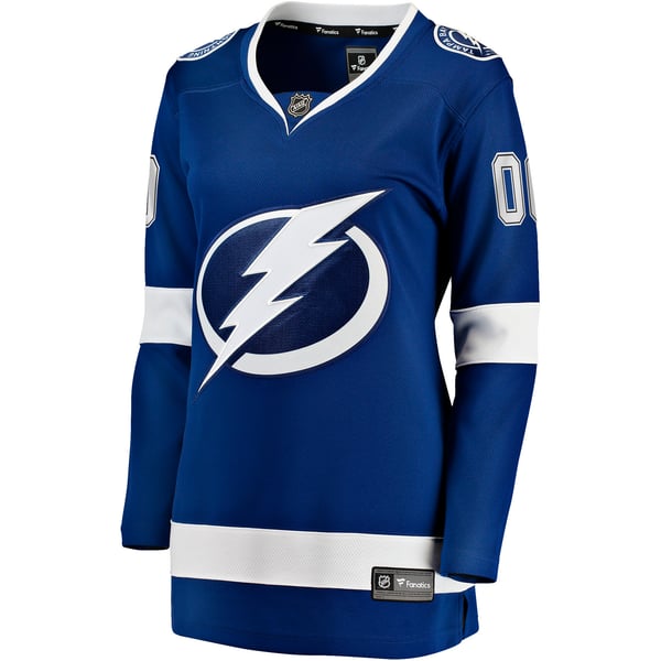 Selfika Fanatics Women's Tampa Bay Lightning Breakaway Custom Jersey