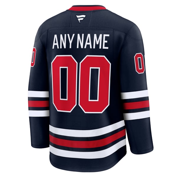 Selfika Winnipeg Jets Fanatics Alternate Premium Custom Jersey