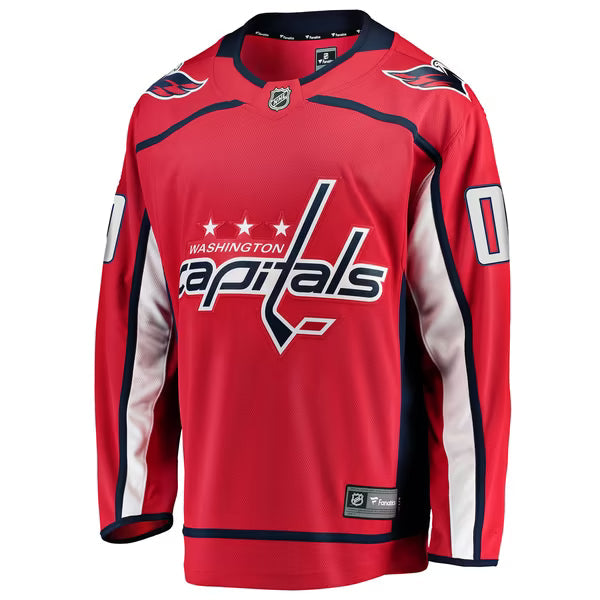 Selfika Fanatics Men's Washington Capitals Home Breakaway Custom Jersey