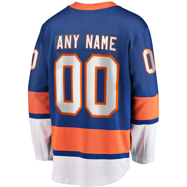 Selfika New York Islanders Fanatics Breakaway Custom Jersey