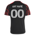 Adidas New York Red Bulls 2026 The Rooted Kit Replica Custom Jersey Black