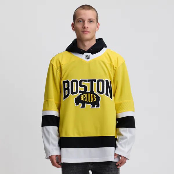 Selfika Boston Bruins Fanatics 2026 NHL Stadium Series Premium Custom Jersey