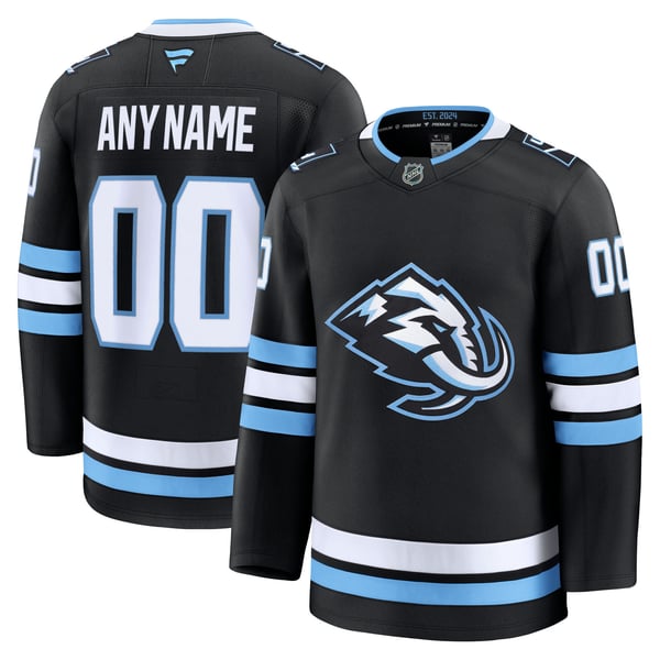 Selfika Fanatics Utah Mammoth Home Premium Jersey - Black