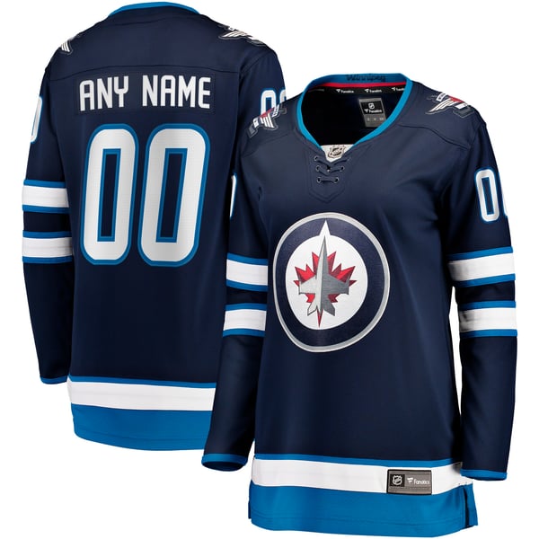 Selfika Fanatics Women's Winnipeg Jets Home Breakaway Custom Jersey