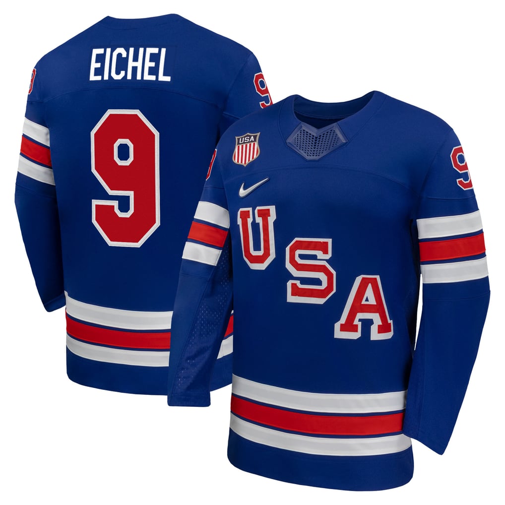 Selfika Nike Jack Eichel USA Hockey 2026 Home Replica Jersey