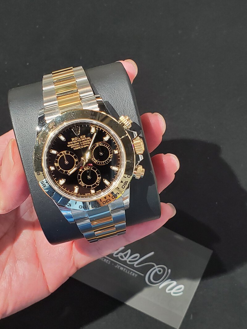 Selfika™ Men's Two Tone Chronograph Watch 116503
