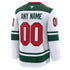 Selfika Fanatics Minnesota Wild Away Custom Jersey - White