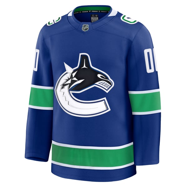 Selfika Fanatics Vancouver Canucks Home Premium Custom Jersey