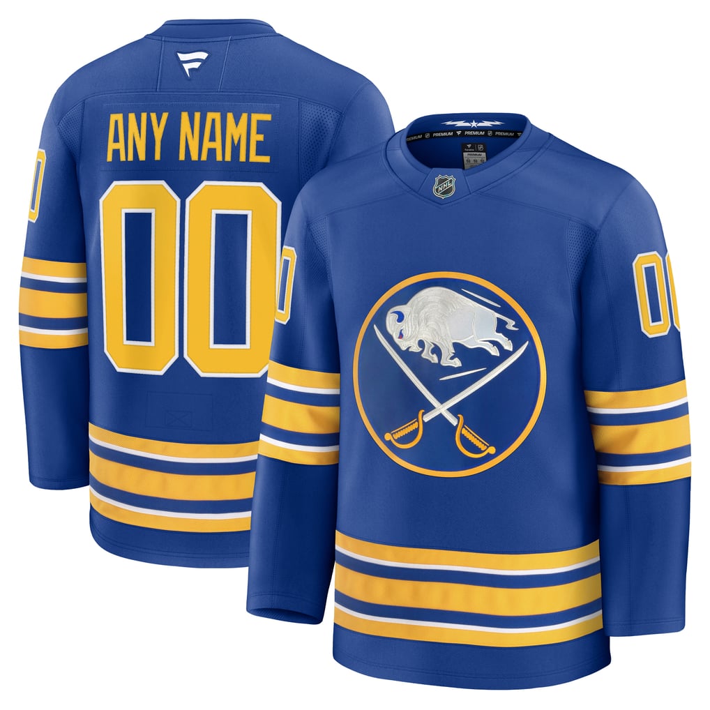 Selfika Fanatics Buffalo Sabres Home Premium Custom Jersey Royal