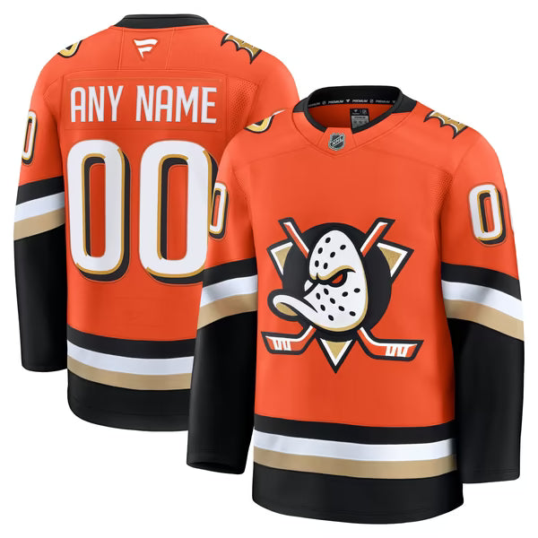 Selfika Anaheim Ducks Fanatics Home Premium Jersey Orange