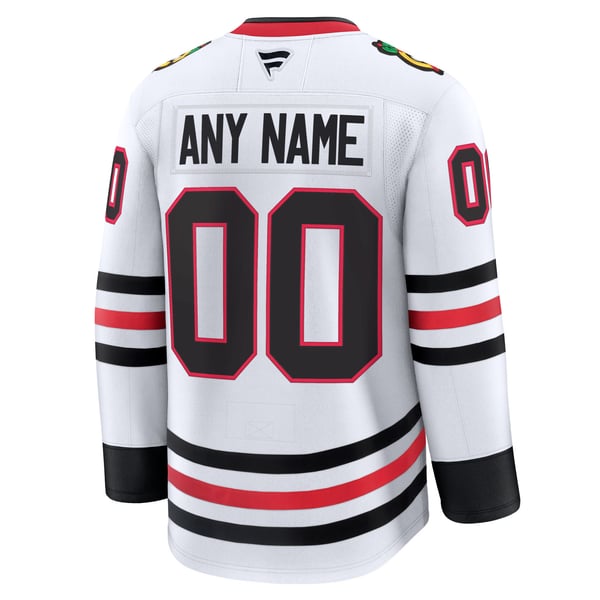 Selfika Chicago Blackhawks Fanatics Away Premium Jersey