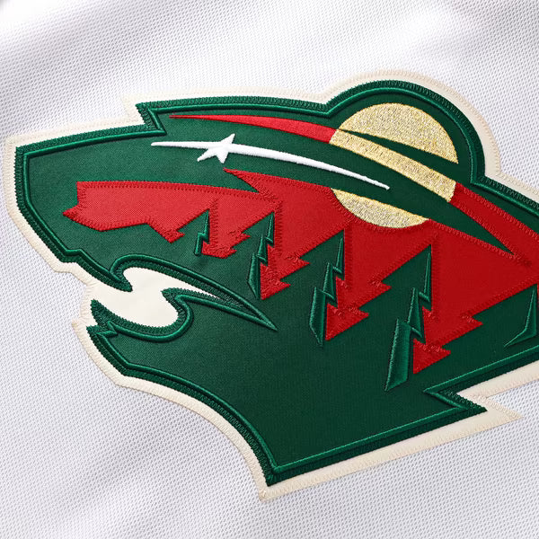 Selfika Fanatics Minnesota Wild Away Custom Jersey - White