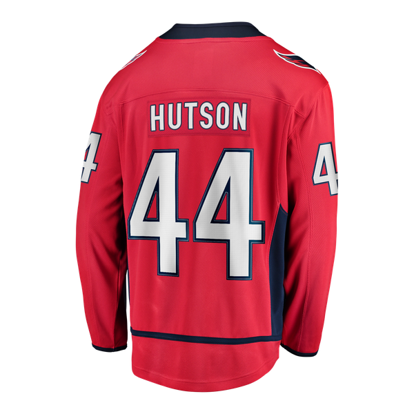 Selfika Cole Hutson Washington Capitals Fanatics Home Breakaway Jersey - Red