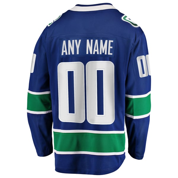 Selfika Vancouver Canucks Fanatics Breakaway Home Jersey - Blue