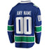 Selfika Vancouver Canucks Fanatics Breakaway Home Jersey - Blue