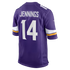 Jauan Jennings Minnesota Vikings Nike Team Game Jersey - Purple