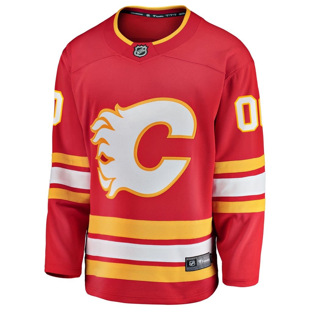Selfika Fanatics Calgary Flames Breakaway Custom Jersey