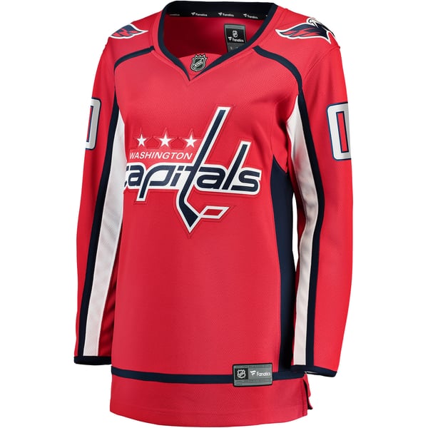 Selfika Fanatics Women's Washington Capitals Home Breakaway Custom Jersey Red