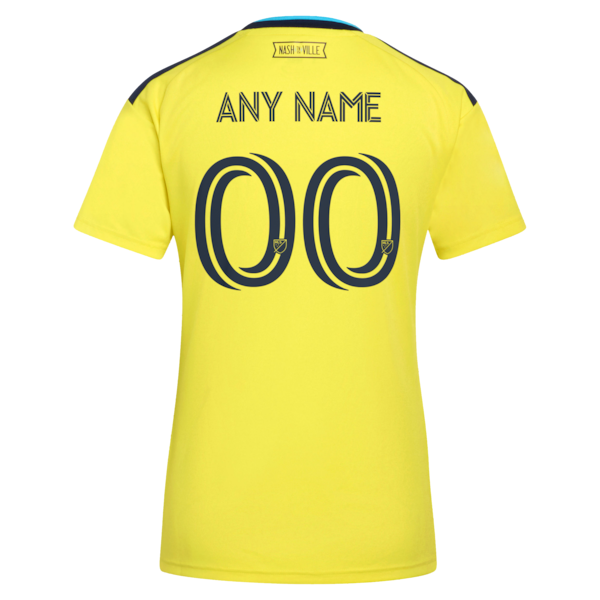 Adidas Nashville SC 2026 The Reverb Kit Replica Custom Jersey Yellow