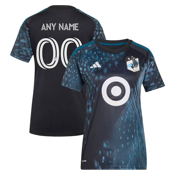 Adidas Minnesota United FC 2026 The Decade Kit Replica Custom Jersey Black