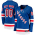 Selfika Women's Fanatics New York Rangers Home Breakaway Custom Jersey