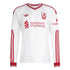 Alexander Isak Liverpool adidas 2026/27 Away Replica Long Sleeve Jersey - White