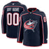 Selfika Columbus Blue Jackets Fanatics Home Premium Jersey Navy