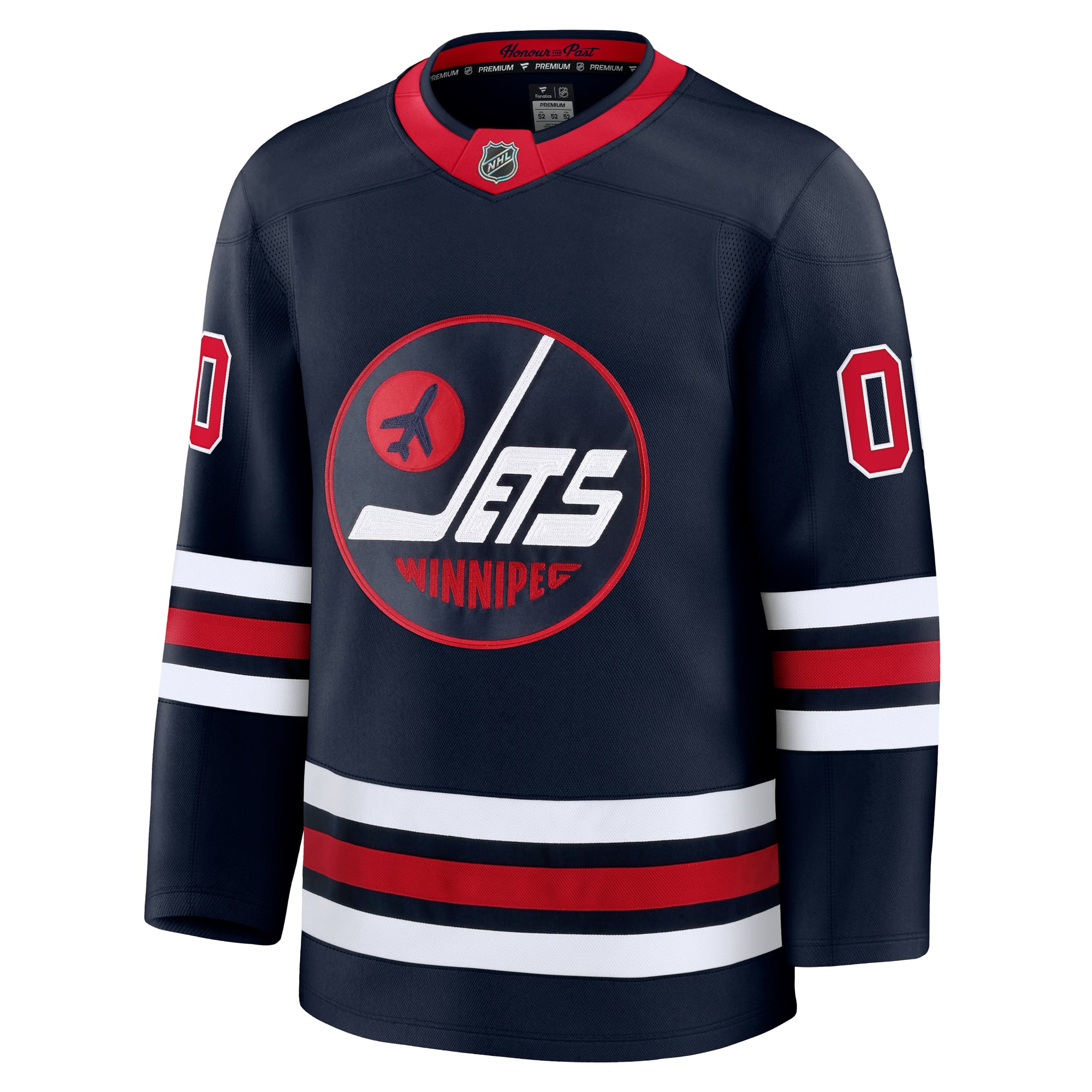 Selfika Winnipeg Jets Fanatics Alternate Premium Custom Jersey