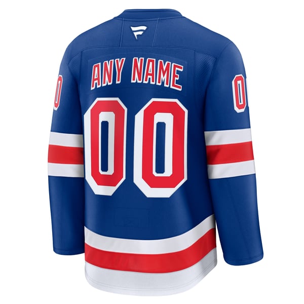 Selfika Fanatics New York Rangers Home Premium Custom Jersey