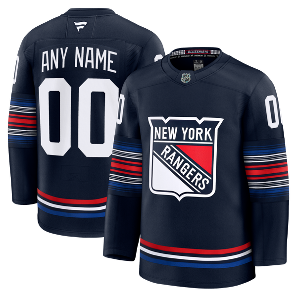 Selfika Fanatics New York Rangers Alternate Custom Jersey