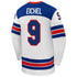 Selfika Jack Eichel USA Hockey Nike 2026 Away Replica Jersey White