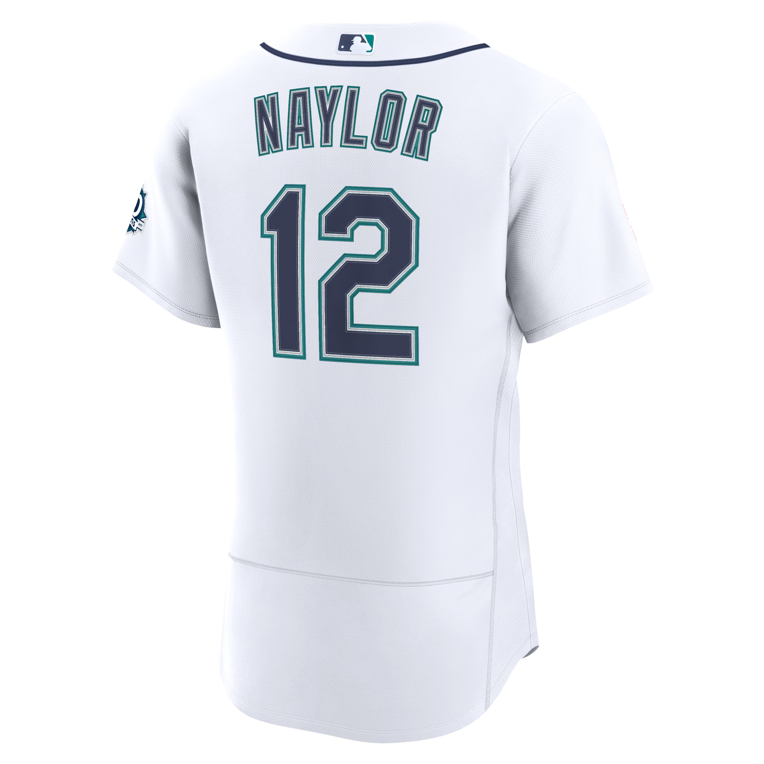 Josh Naylor Seattle Mariners Nike Home 50th Season Authentic Jersey - White