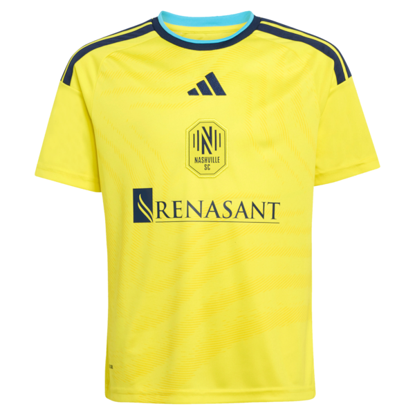 Adidas Nashville SC 2026 The Reverb Kit Replica Custom Jersey Yellow