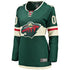 Selfika Women's Fanatics Minnesota Wild Home Breakaway Custom Jersey Green