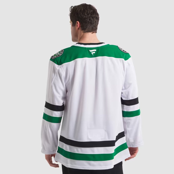 Selfika Dallas Stars Fanatics Away Premium Custom Jersey - White