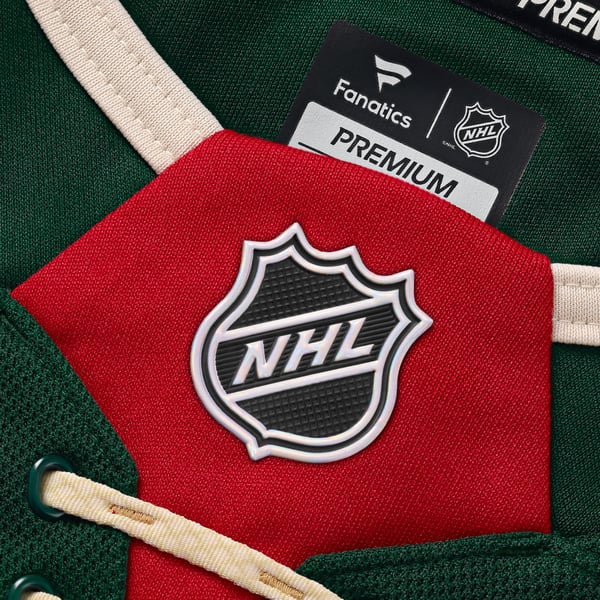 Selfika Fanatics Minnesota Wild Home Premium Jersey Green