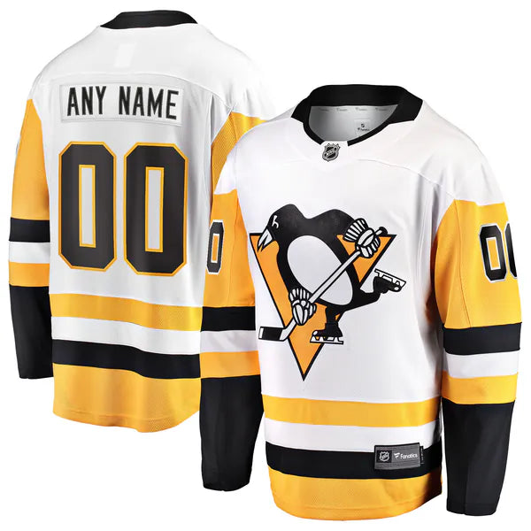Selfika Fanatics Pittsburgh Penguins Away Breakaway Jersey - White