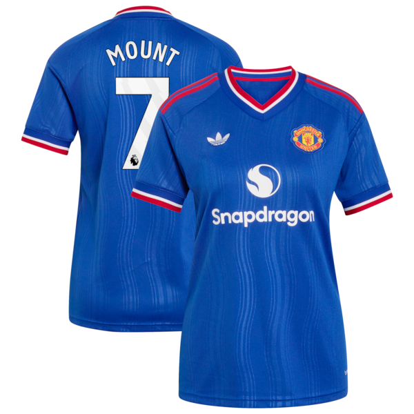 Mason Mount Manchester United adidas Women's 2026/27 Away Replica Jersey - Royal