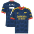 Bukayo Saka Arsenal adidas Youth 2026/27 Away Replica Jersey - Navy