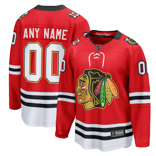 Selfika Chicago Blackhawks Fanatics Centennial Jersey Red