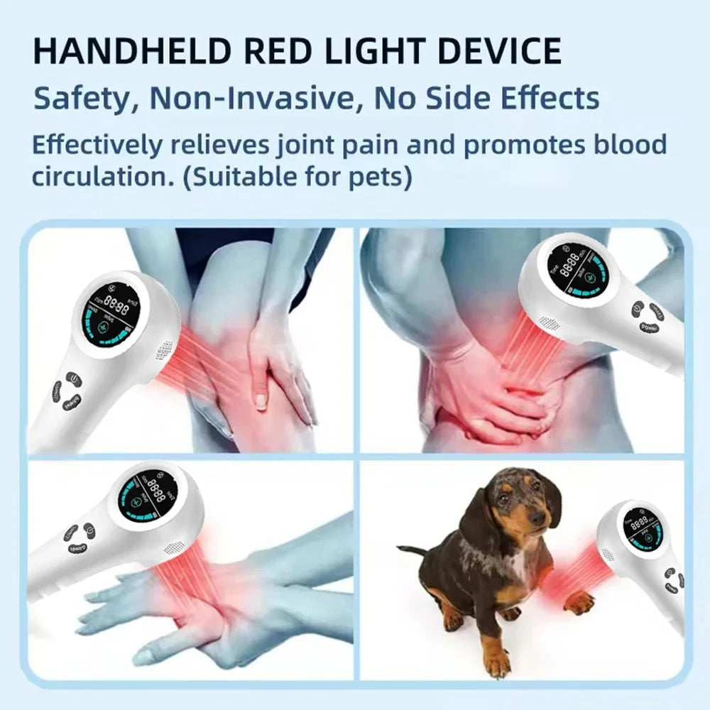 Selfika™ Handheld Red Light Therapy Device Dual Wavelength Massager