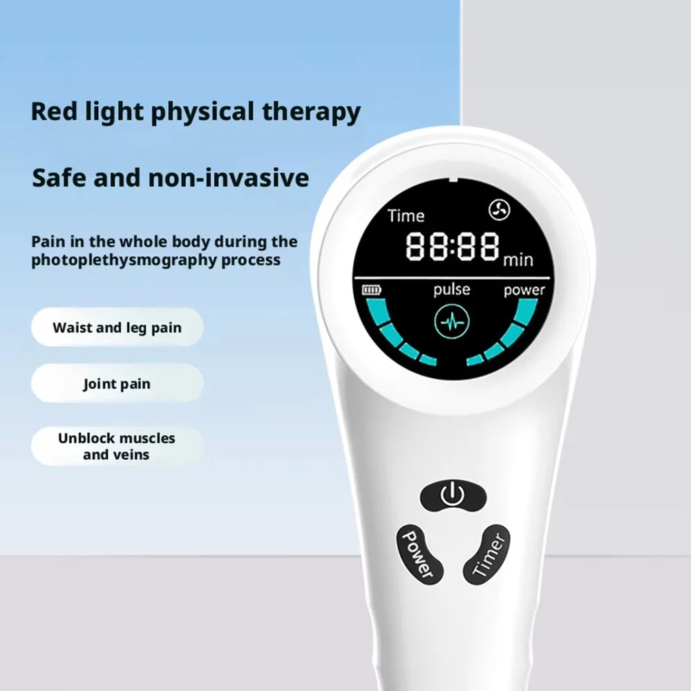 Selfika™ Handheld Red Light Therapy Device Dual Wavelength Massager