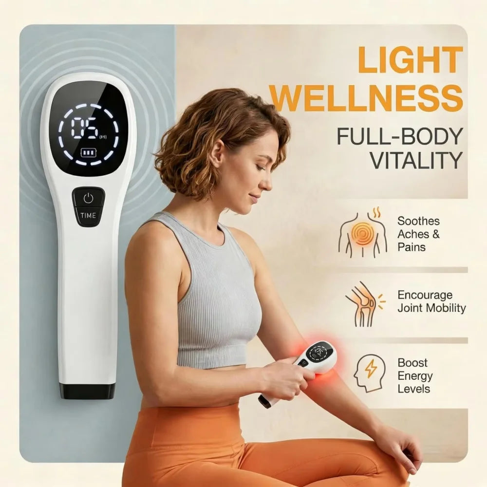 Selfika™ Red and Near Infrared Light Therapy Wand Device