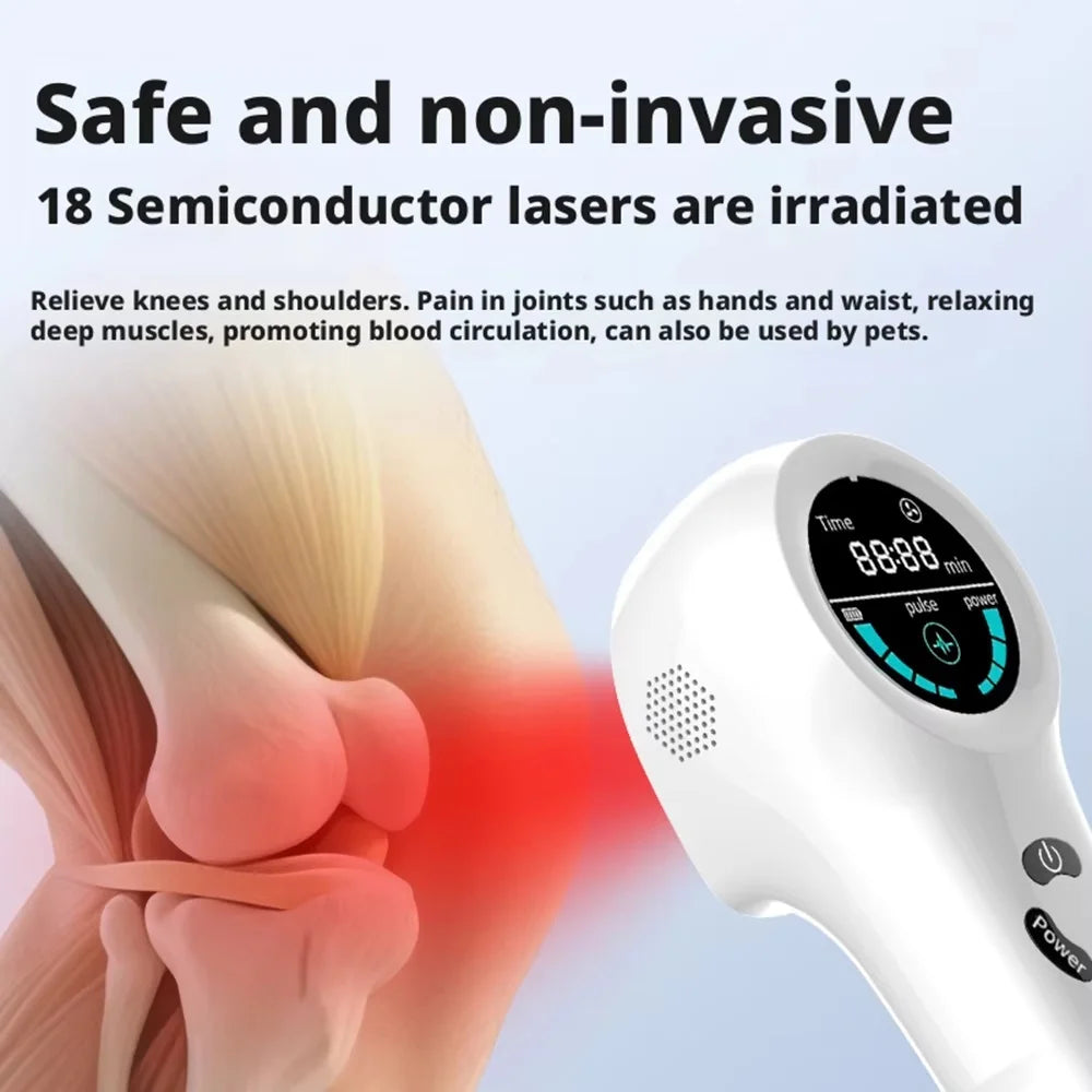 Selfika™ Handheld Red Light Therapy Device Dual Wavelength Massager