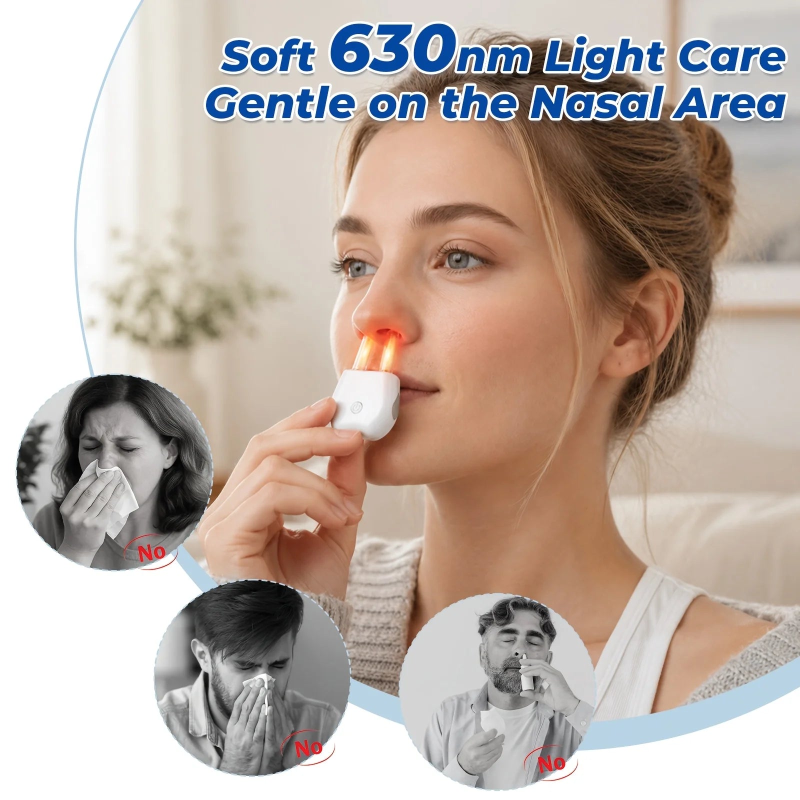 Selfika™ 630nm Red Light Nasal Care Device